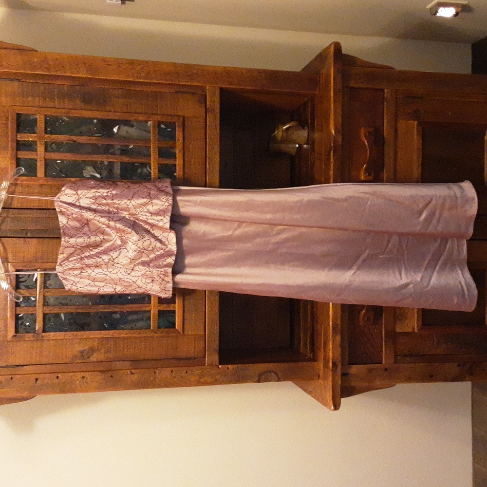 Cachet Violet Lustre Blazer and Dress (TALL) Set - Picture 3 of 11